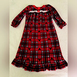 Holiday DISNEY & Friends girls micro fleece sleeping gown Micky Mouse designs